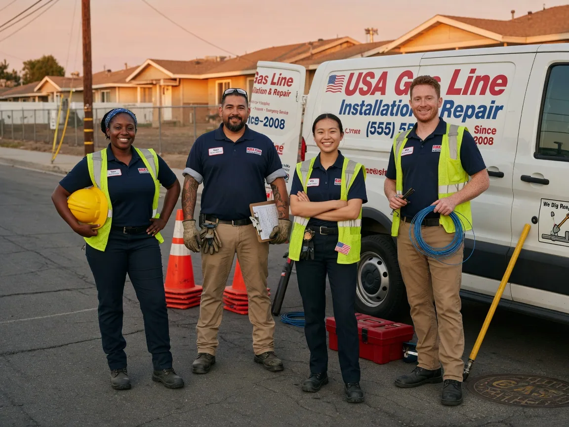 Gas Line Installation company in Saint Clair, PA